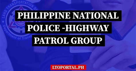 pnp highway patrol group (pnp-hpg) clearance|PNP TMG Clearance .